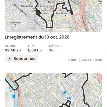 WE Lille 10 et 11 octobre