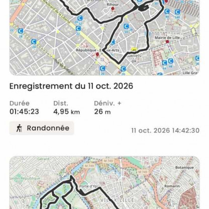 WE Lille 10 et 11 octobre